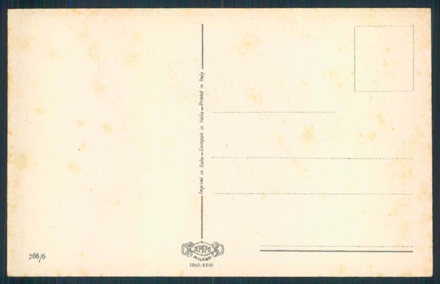 Bertiglia Child Augurale cartolina EE1760 – retro