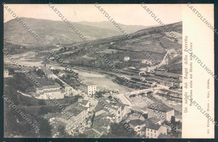 Bologna Porretta cartolina EE3082 – fronte