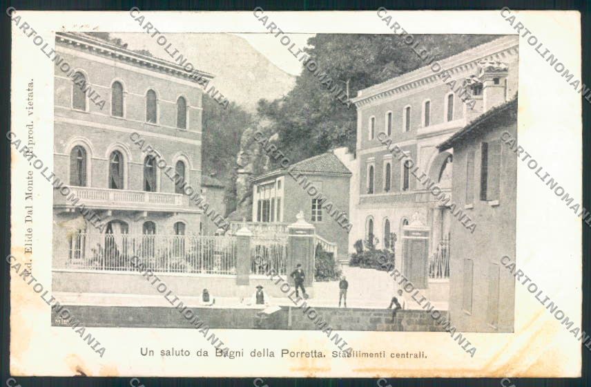 Bologna Porretta cartolina EE3084 – fronte