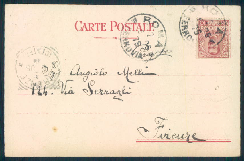 Roma Città cartolina EE3134 – retro