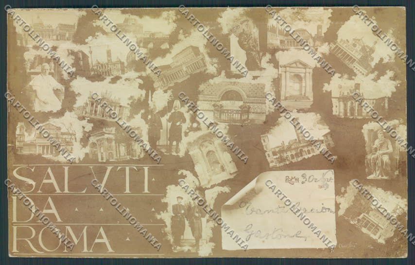 Roma Città Saluti da Foto cartolina EE3147 – fronte
