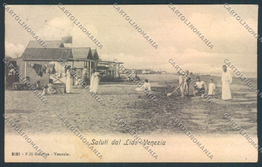 Venezia Lido cartolina EE3169 – fronte