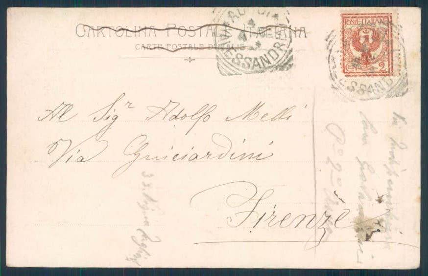 Alessandria Acqui cartolina EE3223 – retro