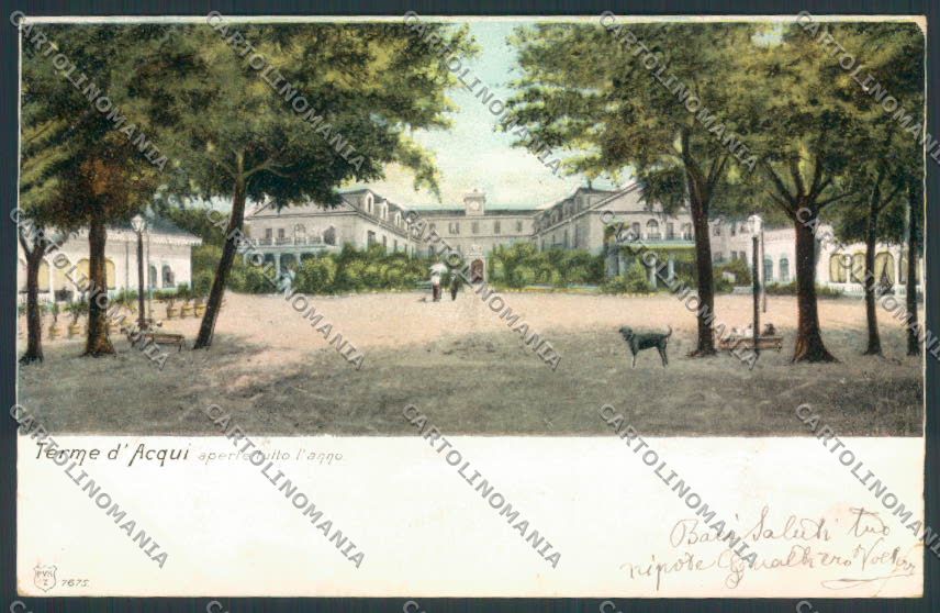 Alessandria Acqui cartolina EE3225 – fronte