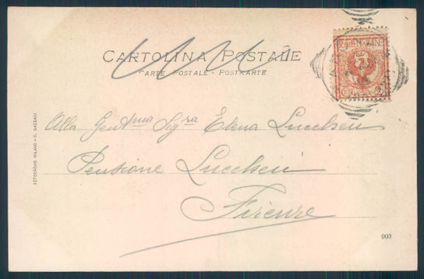 Novara Arona cartolina EE3231 – retro