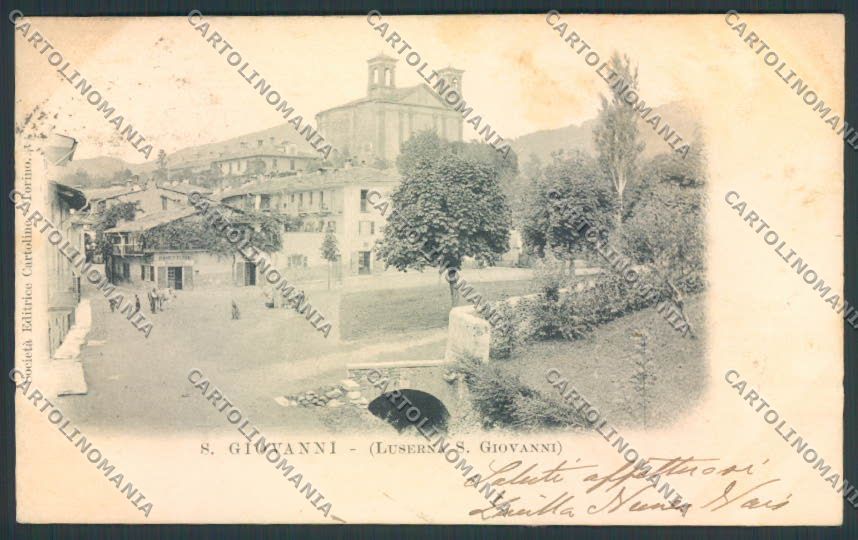 Torino Luserna San Giovanni cartolina EE3237 – fronte