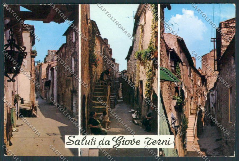 Terni Giove Foto FG cartolina EE3258 – fronte
