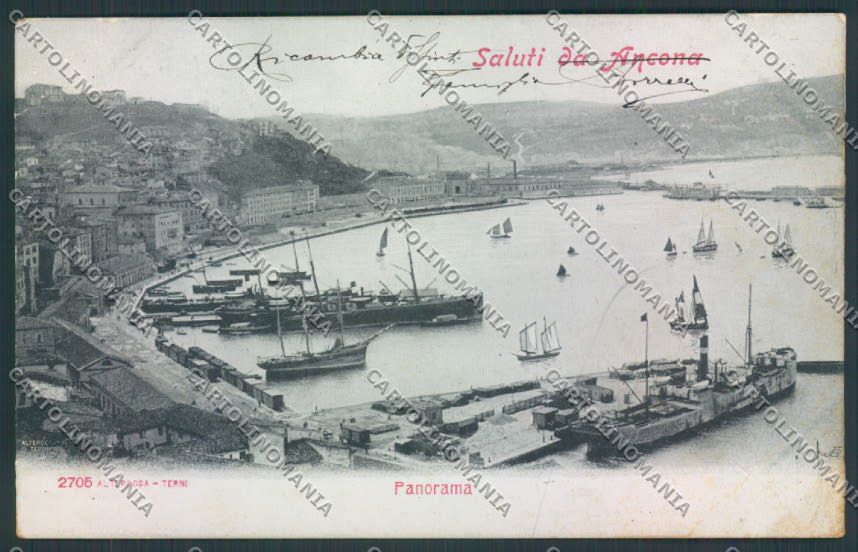 Ancona Città cartolina EE3274 – fronte