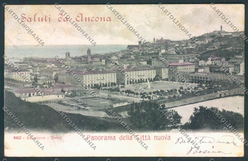 Ancona Città cartolina EE3279 – fronte