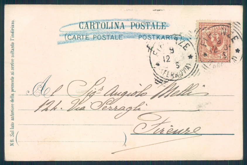Svizzera Ticino Lugano Oria cartolina EE3304 – retro