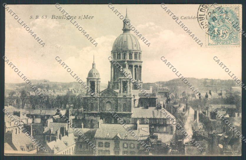 France Boulogne su Mer postcard cartolina EE3332 – fronte