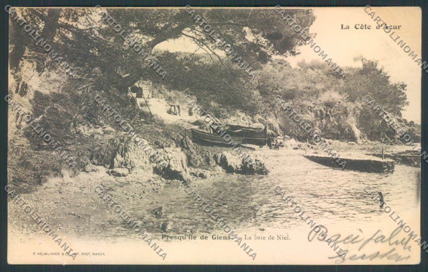 France Cote Azur STRAPPO postcard cartolina EE3333 – fronte