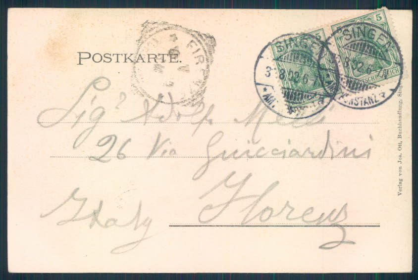 Germany Singen postcard cartolina EE3348 – retro