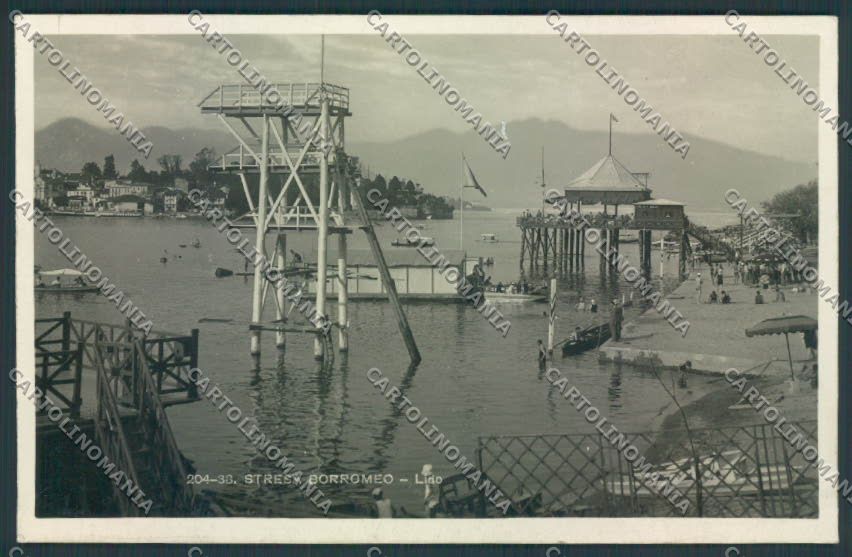Verbania Stresa Lido cartolina EE3673 – fronte