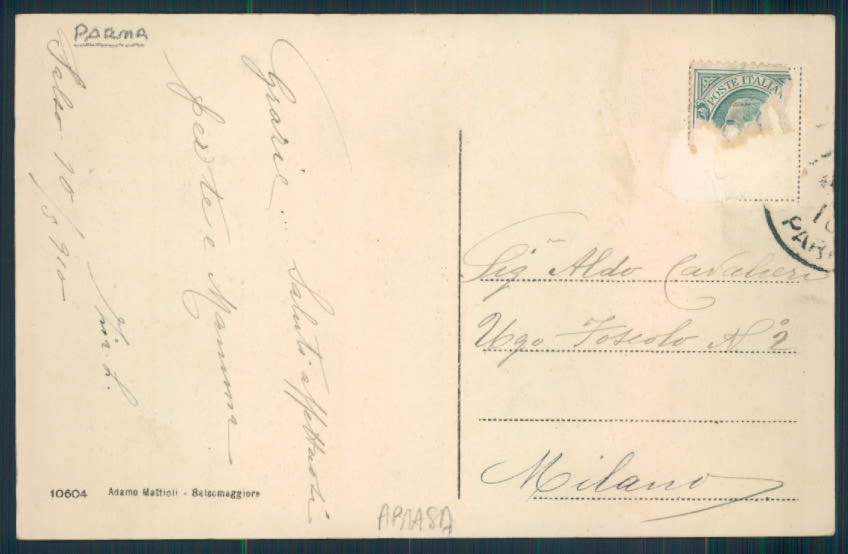Parma Salsomaggiore cartolina EE3683 – retro