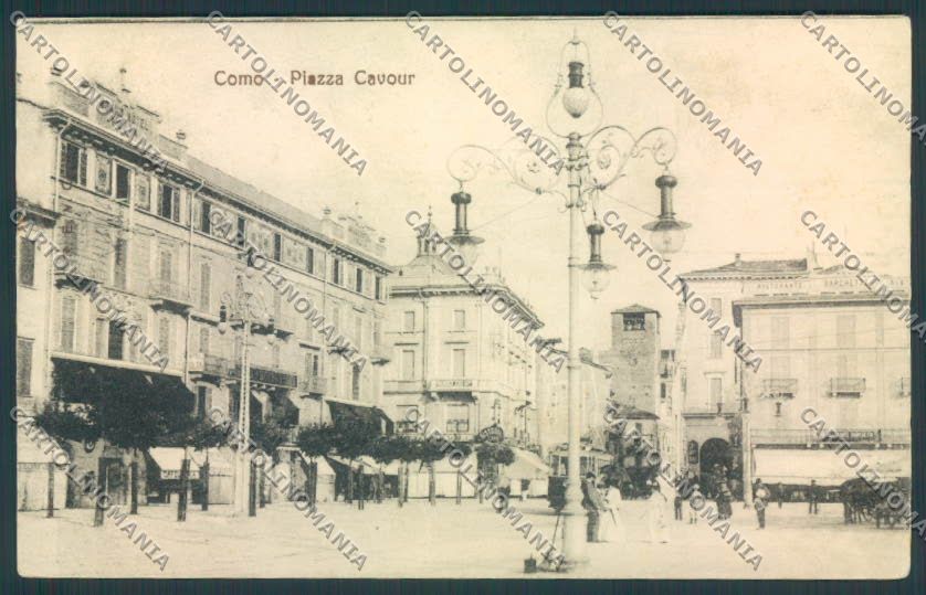 Como città Tram cartolina EE3708 – fronte