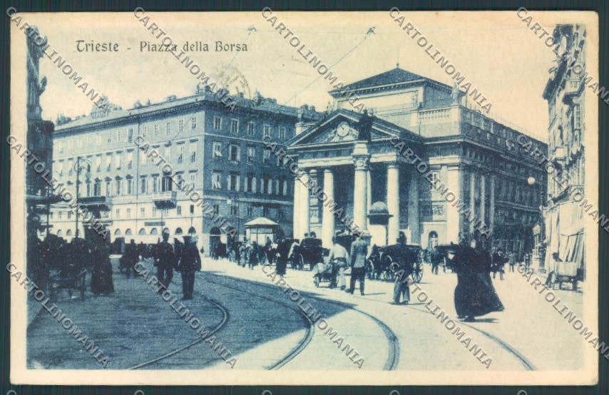 Trieste città cartolina EE3735 – fronte