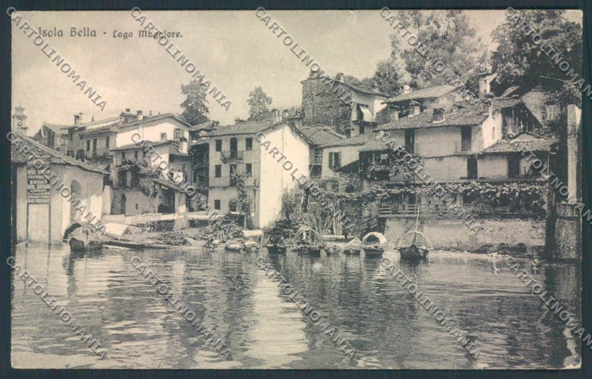 Verbania Isola Bella cartolina EE3760 – fronte