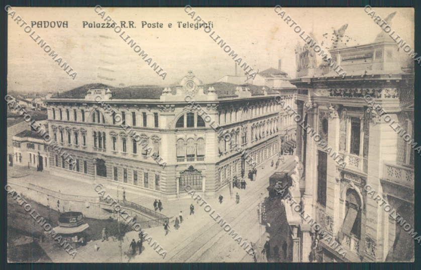 Padova città Poste cartolina EE3793 – fronte