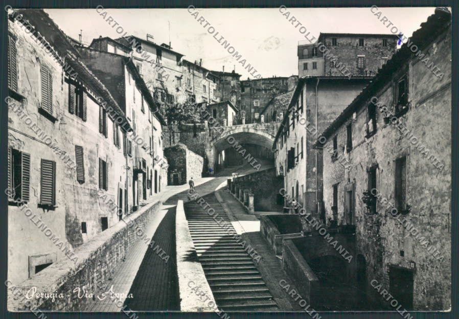 Perugia città Foto FG cartolina EE3800 – fronte