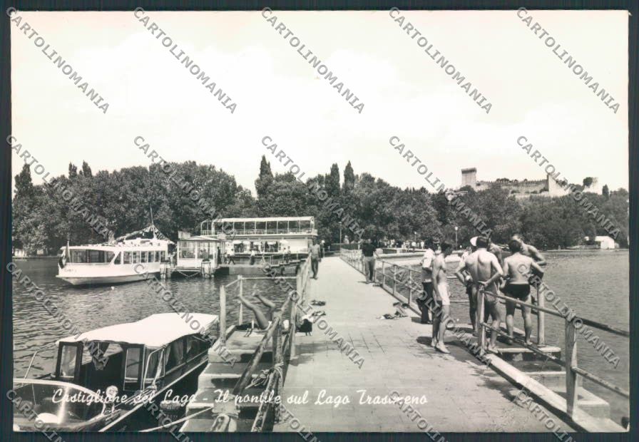 Perugia Castiglione PIEGA Foto FG cartolina EE3808 – fronte