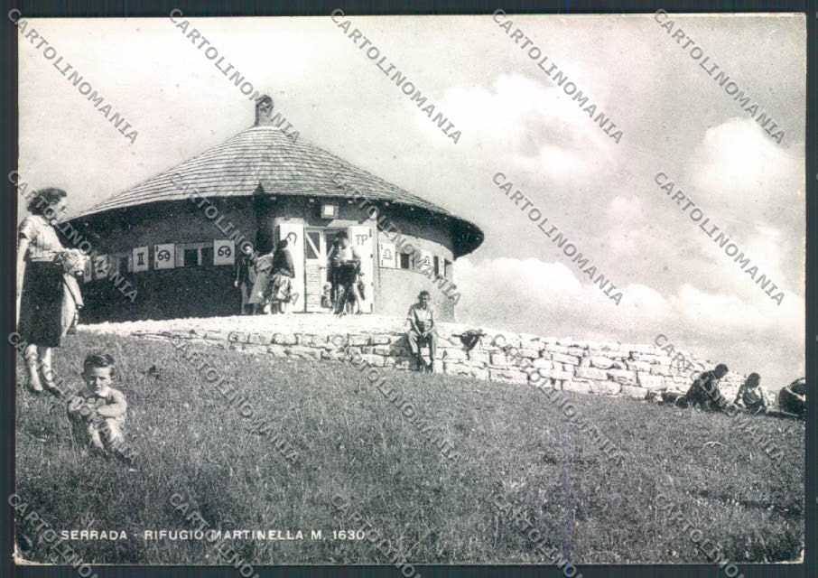 Trento Serrada PIEGHINE FG cartolina EE3816 – fronte