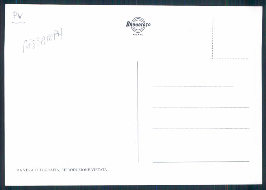 Pavia Cossolnovo RISTAMPA FG cartolina EE3845 – retro