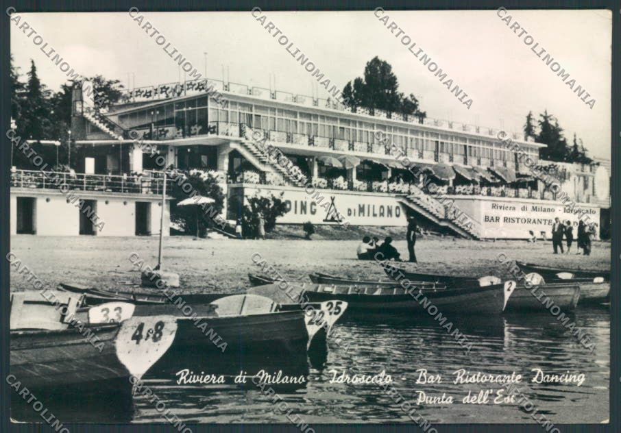Milano Idroscalo Foto FG cartolina EE3855 – fronte