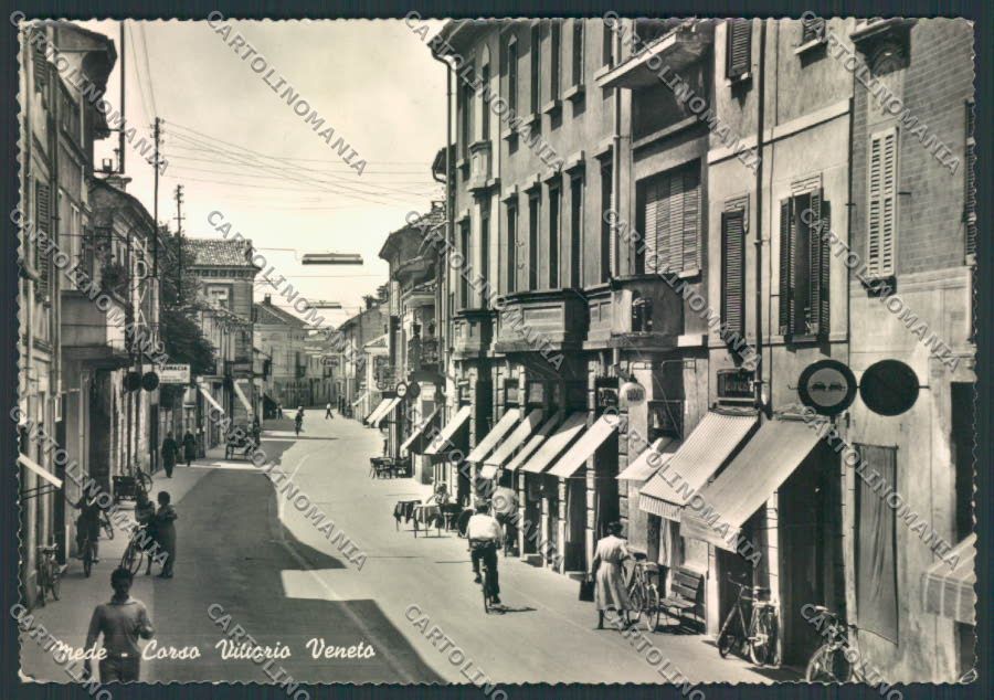 Pavia Mede PIEGHINA Foto FG cartolina EE3880 – fronte