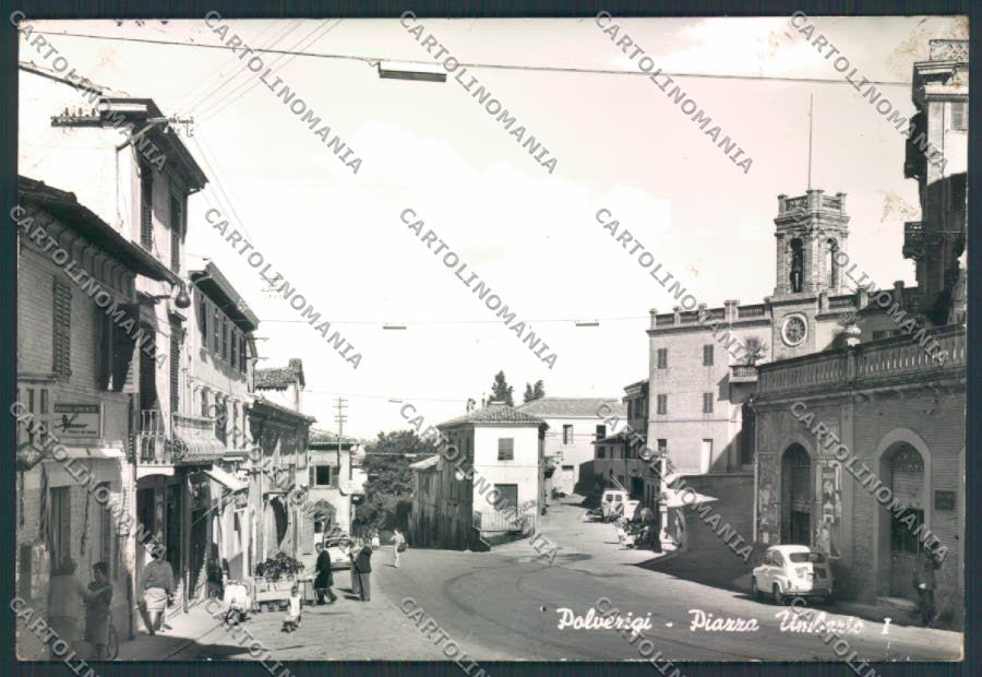 Ancona Polverigi vespa Foto FG cartolina EE3885 – fronte