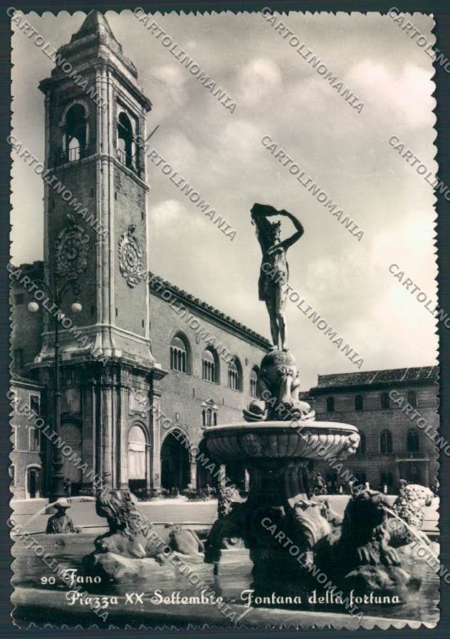 Pesaro Fano Foto FG cartolina EE3894 – fronte