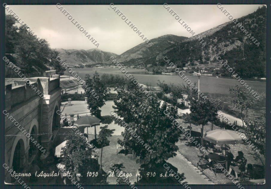 L'Aquila Scanno PIEGA Foto FG cartolina EE3929 – fronte