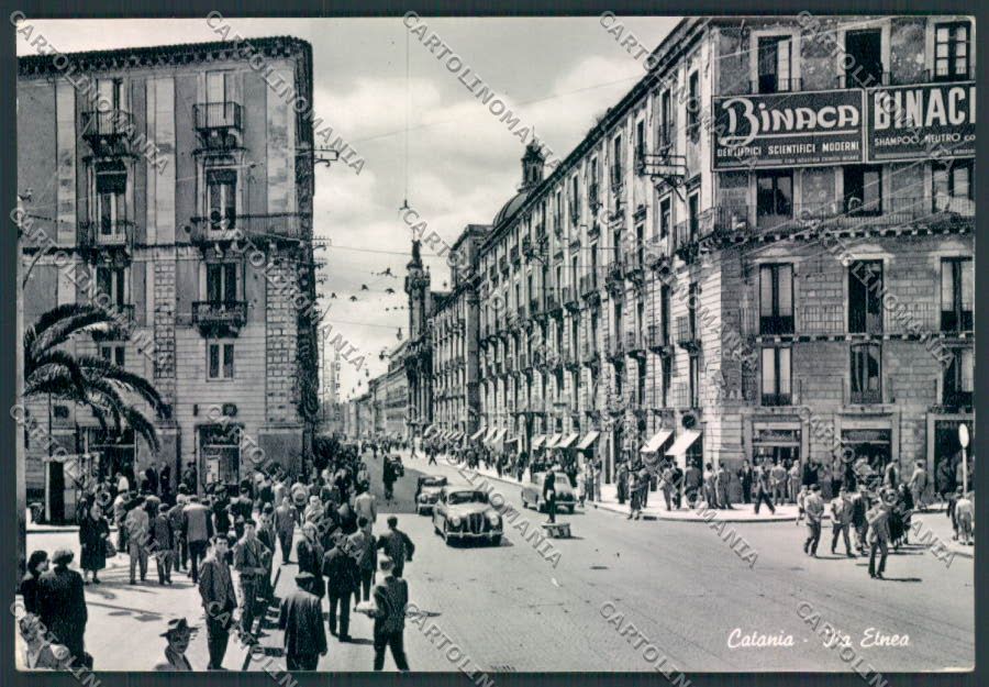 Catania città Foto FG cartolina EE3944 – fronte