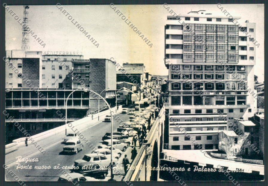 Ragusa città MACCHIA Foto FG cartolina EE3945 – fronte