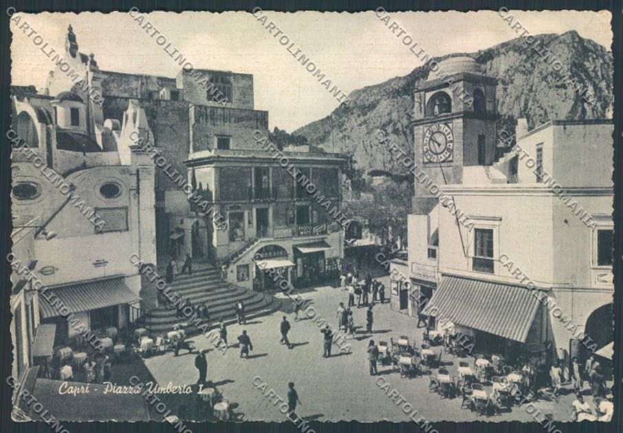 Napoli Capri FG cartolina EE4007 – fronte