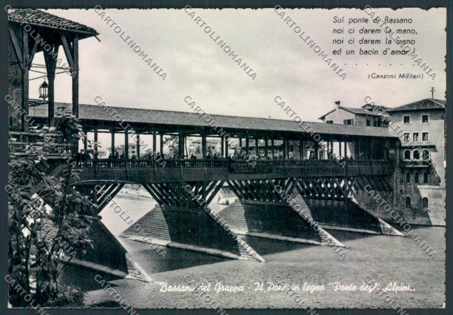 Vicenza Bassano del Grappa Foto FG cartolina EE4018 – fronte