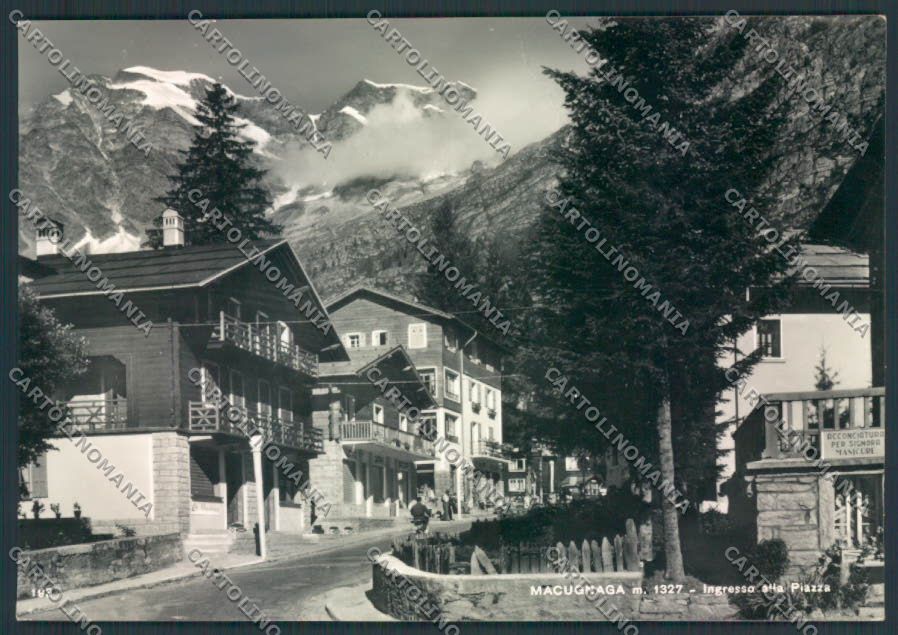 Verbania Macugnaga Foto FG cartolina EE4074 – fronte