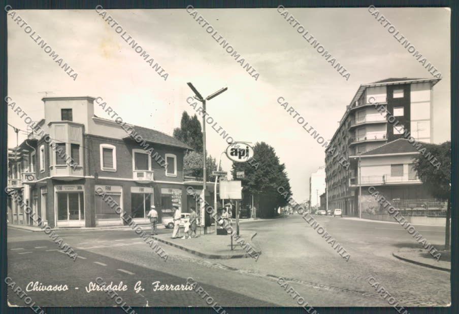 Torino Chivasso PIEGHE Foto FG cartolina EE4078 – fronte