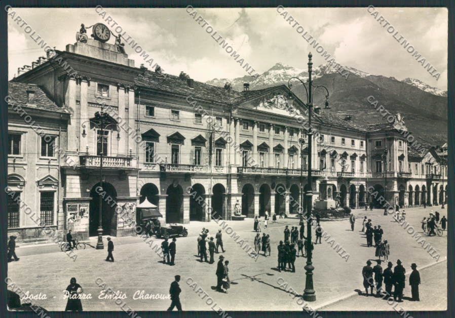 Aosta città Foto FG cartolina EE4083 – fronte