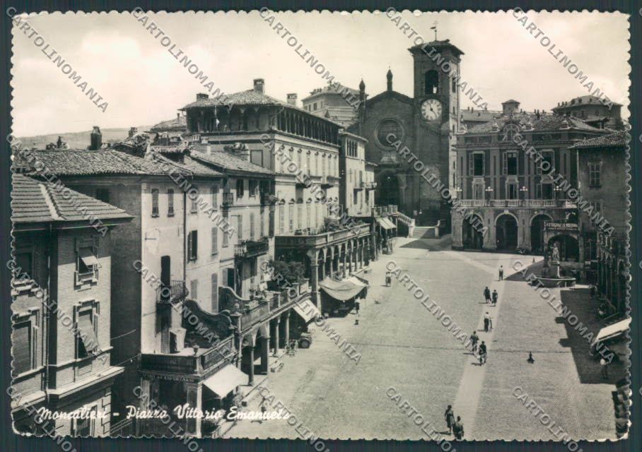 Torino Moncalieri PIEGA Foto FG cartolina EE4094 – fronte