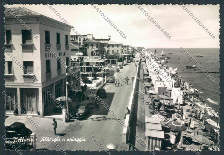 Rimini Bellaria Foto FG cartolina EE4144 – fronte