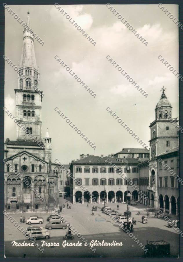 Modena città vespa Foto FG cartolina EE4150 – fronte