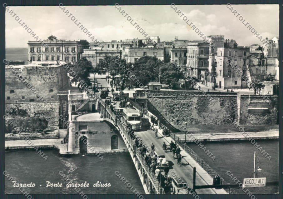 Taranto città Corriera Foto FG cartolina EE4155 – fronte