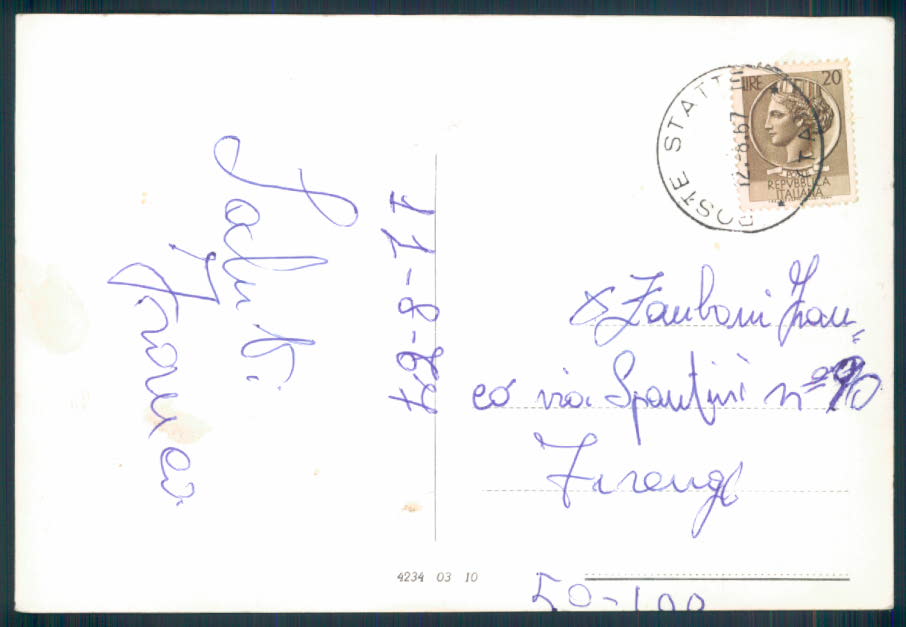Taranto città Foto FG cartolina EE4162 – retro