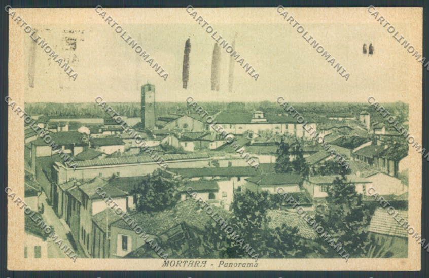 Pavia Mortara cartolina EE4286 – fronte