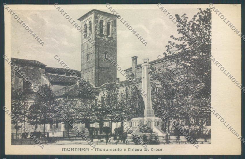 Pavia Mortara cartolina EE4287 – fronte