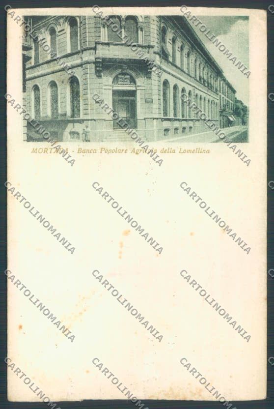 Pavia Mortara STRAPPINO ABRASA cartolina EE4290 – fronte