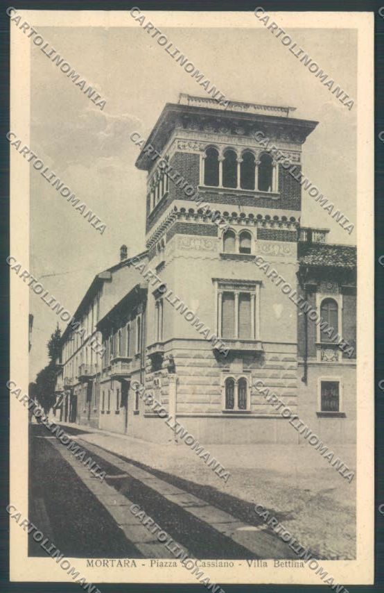 Pavia Mortara cartolina EE4295 – fronte