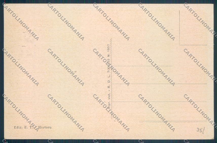 Pavia Mortara cartolina EE4295 – retro