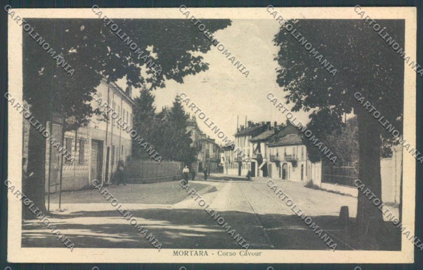Pavia Mortara cartolina EE4298 – fronte